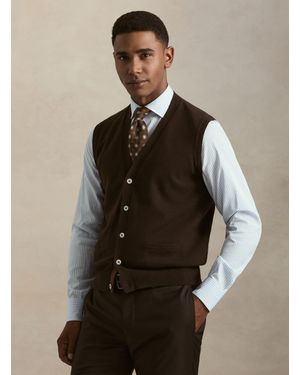 Gutteridge Chaleco De Puro Cashmere Con Botones - Multicolor