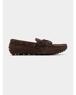 Gutteridge Bootsschuhe Aus Wildleder - Mehrfarbig