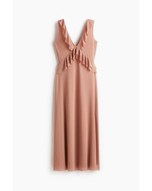 H&M Robe volantée - Orange
