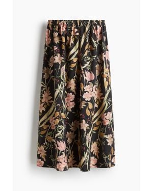 H&M Voluminous skirt - Noir