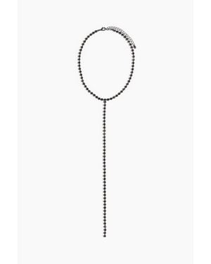 H&M Collier Y Avec Strass - Multicolore
