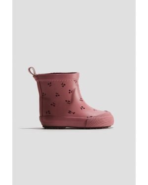 H&M Bottes En Caoutchouc - Rouge
