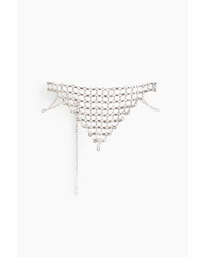 H&M Ceinture filet en maille métallique - Multicolore
