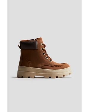 H&M Bottines À Lacets - Marron