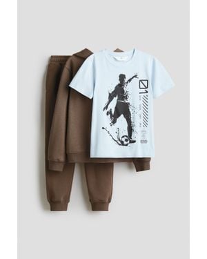 H&M Ensemble 3 Pièces - Neutre