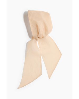 H&M Foulard de tête en mousseline - Blanc