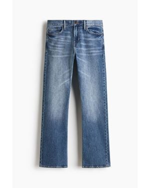 H&M Slim Bootcut Jeans - Bleu