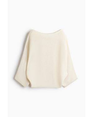 H&M Pull À Manches Chauve-Souris - Neutre