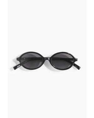 H&M Lunettes de soleil ovales - Noir