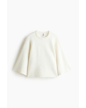 H&M Pull À La Coupe Décontractée - Blanc