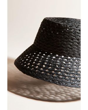 H&M Chapeau De Paille - Noir