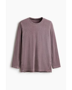 H&M T-Shirt De Sport Regular Fit Drymove - Violet