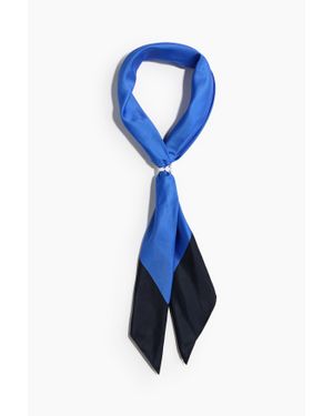 H&M Foulard Avec Détail En Métal - Bleu