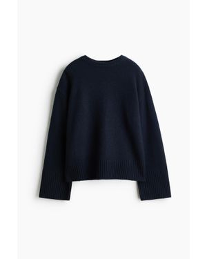 H&M Pull en cachemire mélangé - Bleu