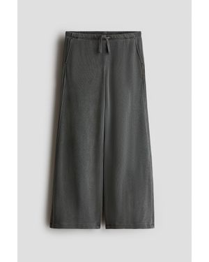 Pantalon De Jogging Noir H&M Pour Enfant 7-8 Ans - Occasion Très Bon état