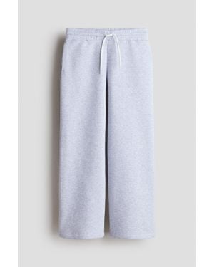 H&M Pantalon Jogger À L'Intérieur Brossé - Bleu