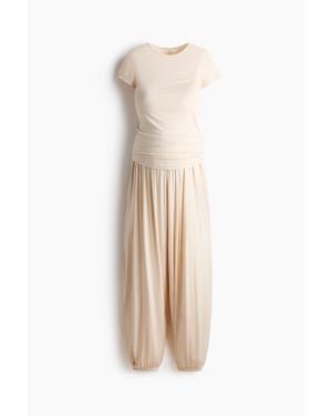 H&M Mama Ensemble 2 Pièces En Jersey De Viscose - Neutre