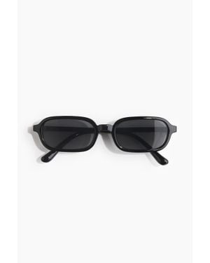 H&M Lunettes de soleil rectangulaires - Noir