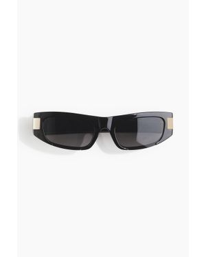 H&M Fines lunettes de soleil cat-eye - Noir