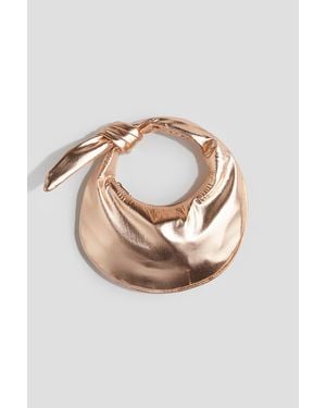 H&M Sac À Main Métallisé - Rose
