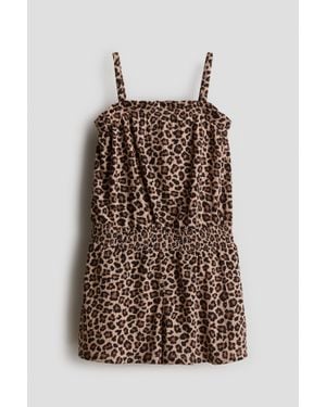 H&M Combi-Pantalon À Motif - Marron