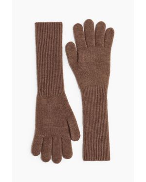 H&M Gants longs en maille - Marron