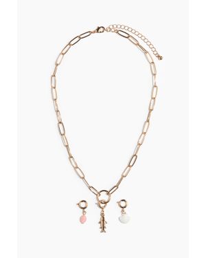 H&M Collier avec pendentifs - Métallisé