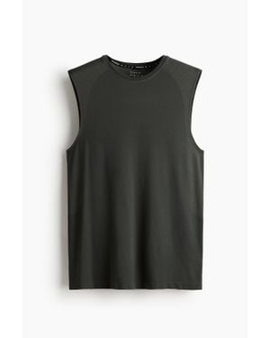 H&M Débardeur de sport Muscle Fit DryMoveTM - Noir
