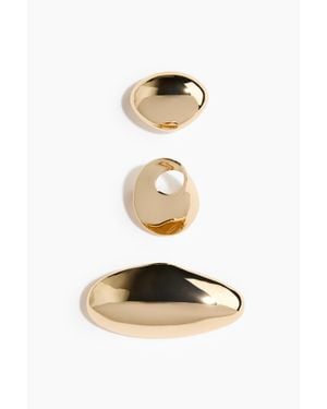 H&M Lot de 3 broches - Blanc