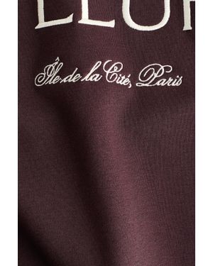 H&M Sweat Avec Texte - Violet