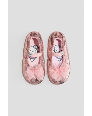 H&M Chaussons De Danse Scintillants - Rose