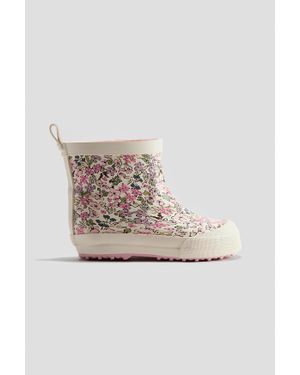 H&M Bottes En Caoutchouc - Blanc