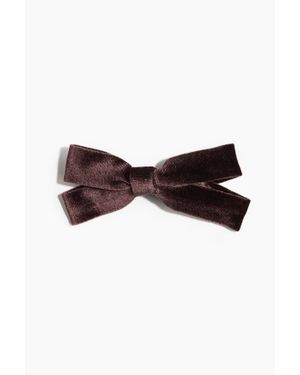 H&M Barrette Avec Naud En Velours - Multicolore