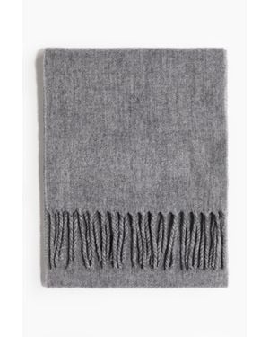 H&M Écharpe Tissée - Gris