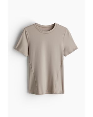 H&M Top De Sport Drymove - Neutre