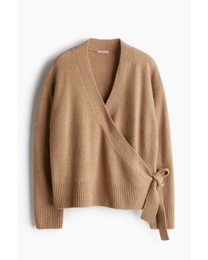 H&M Gilet Cache-Caur - Marron