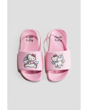H&M Pool Slides - Rose