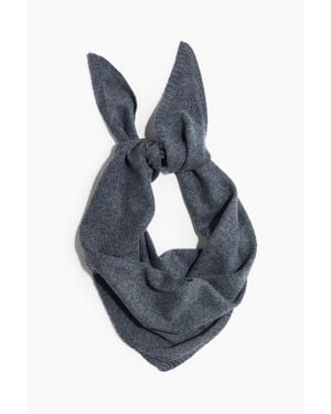 H&M Foulard en maille fine - Bleu