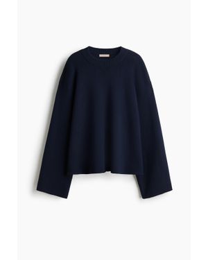 H&M Pull Oversize - Bleu