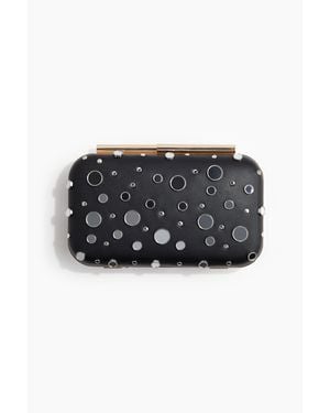 H&M Embellished clutch - Noir