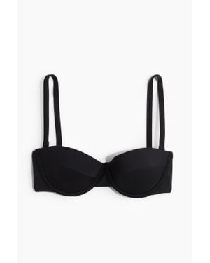 H&M Haut De Maillot Balconnet Paddé - Noir