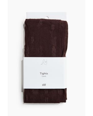 H&M Lace Tights - Blanc