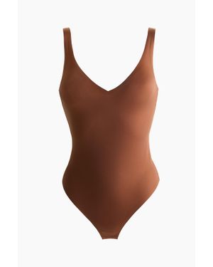 H&M Body String Seamless Light Shape - Marron