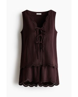 Haut Sans Bretelles Violet Forever – Taille M, Parfait état