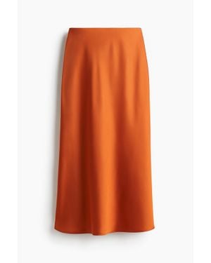 H&M Jupe midi - Orange