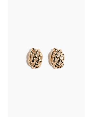 H&M Boucles D'Oreilles D'Exception - Blanc