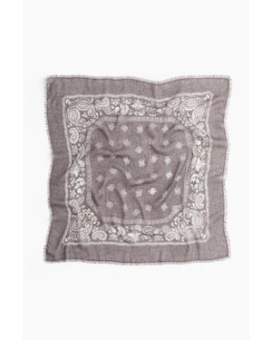 H&M Foulard À Motif - Gris