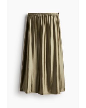 H&M Jupe Avec Cordon De Serrage - Vert