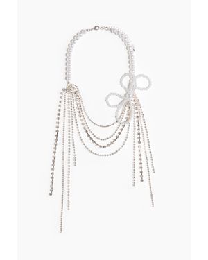 H&M Collier À Effet Superposé - Blanc