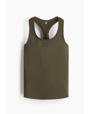 H&M Top de sport DryMoveTM - Vert